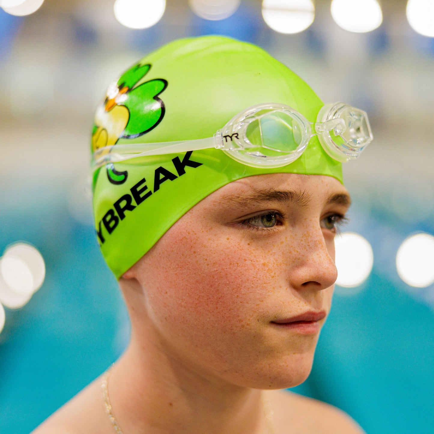 Green Lucky Duck Cap